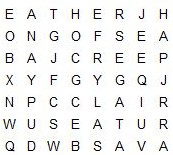 wordsearch puzzle